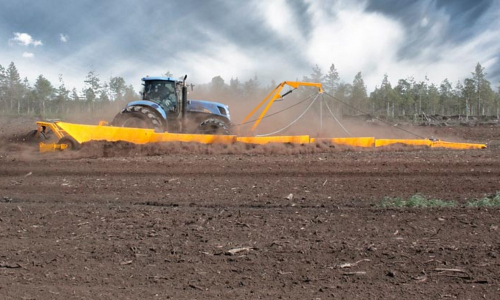 ВАЛКОВАТЕЛЬ ФРЕЗЕРНОГО ТОРФА ZKT-MERIPEAT MPR-9.0