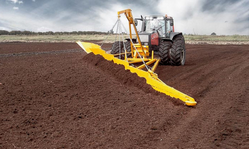 ВАЛКОВАТЕЛЬ ФРЕЗЕРНОГО ТОРФА ZKT-MERIPEAT MPR-9.0