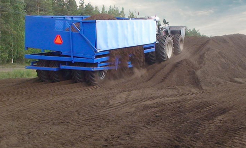 ПРИЦЕП ДЛЯ ПЕРЕВОЗКИ ТОРФА ZKT-MERIPEAT TRL-30F