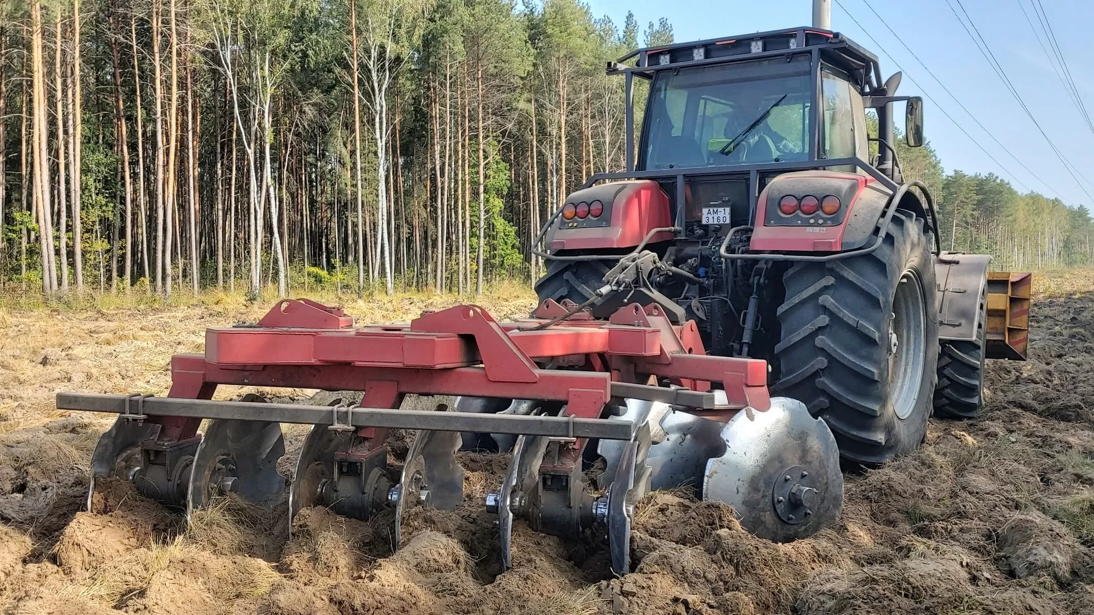 БОРОНА ДИСКОВАЯ МЕЛИОРАТИВНАЯ ZKT-3200M купить в России